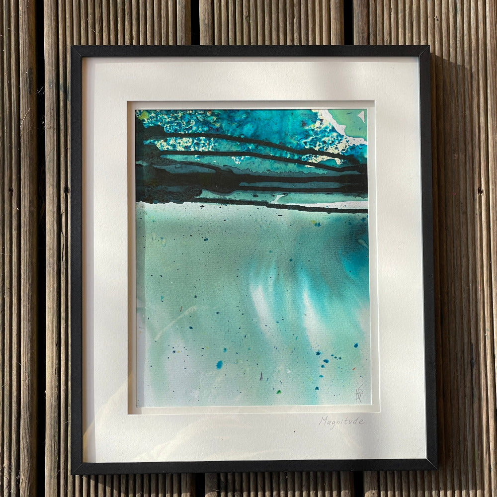Jacs Waggett - abstract watercolour - magnitude - Jacs Waggett
