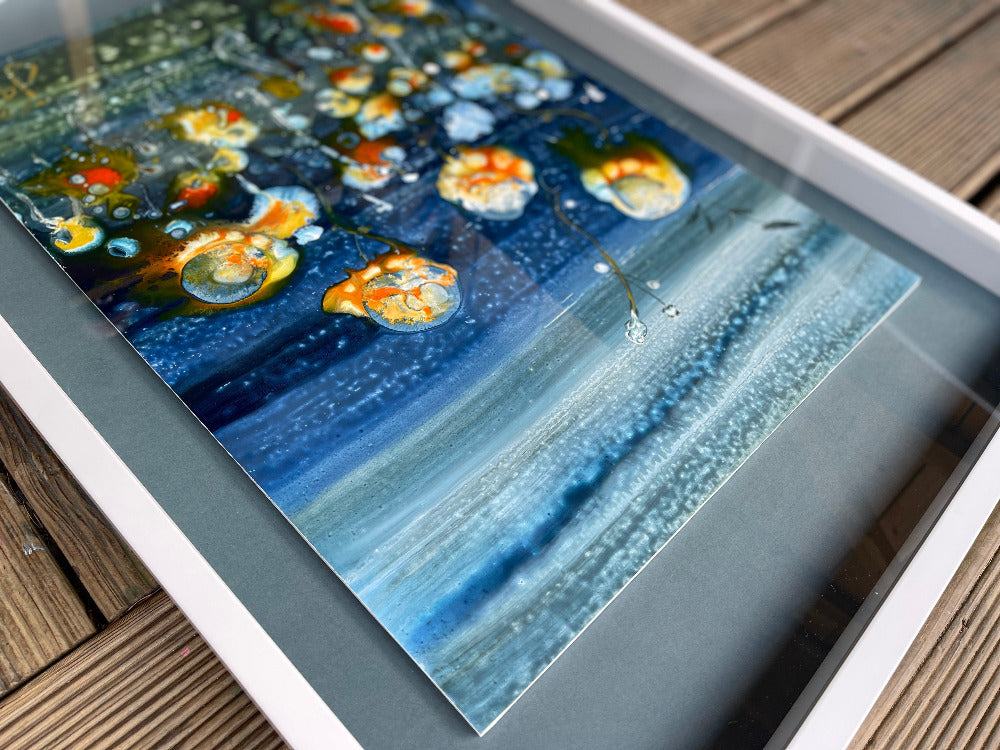 close up of meadow art