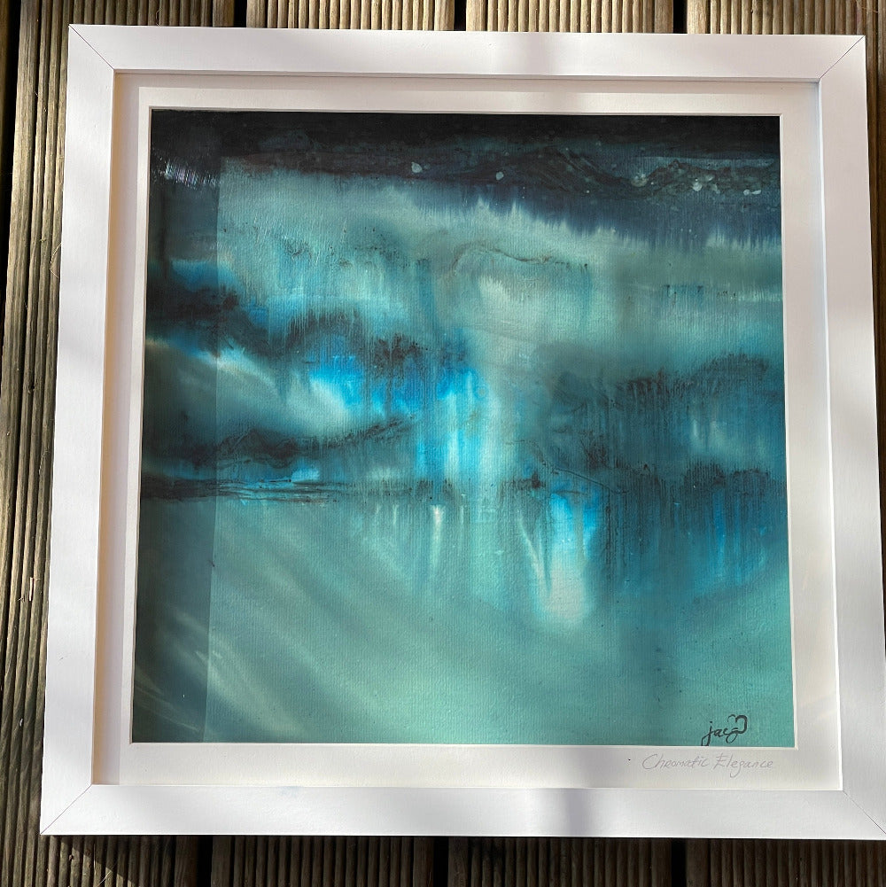 Jacs Waggett - vibrant abstract watercolour - chromatic - Jacs Waggett