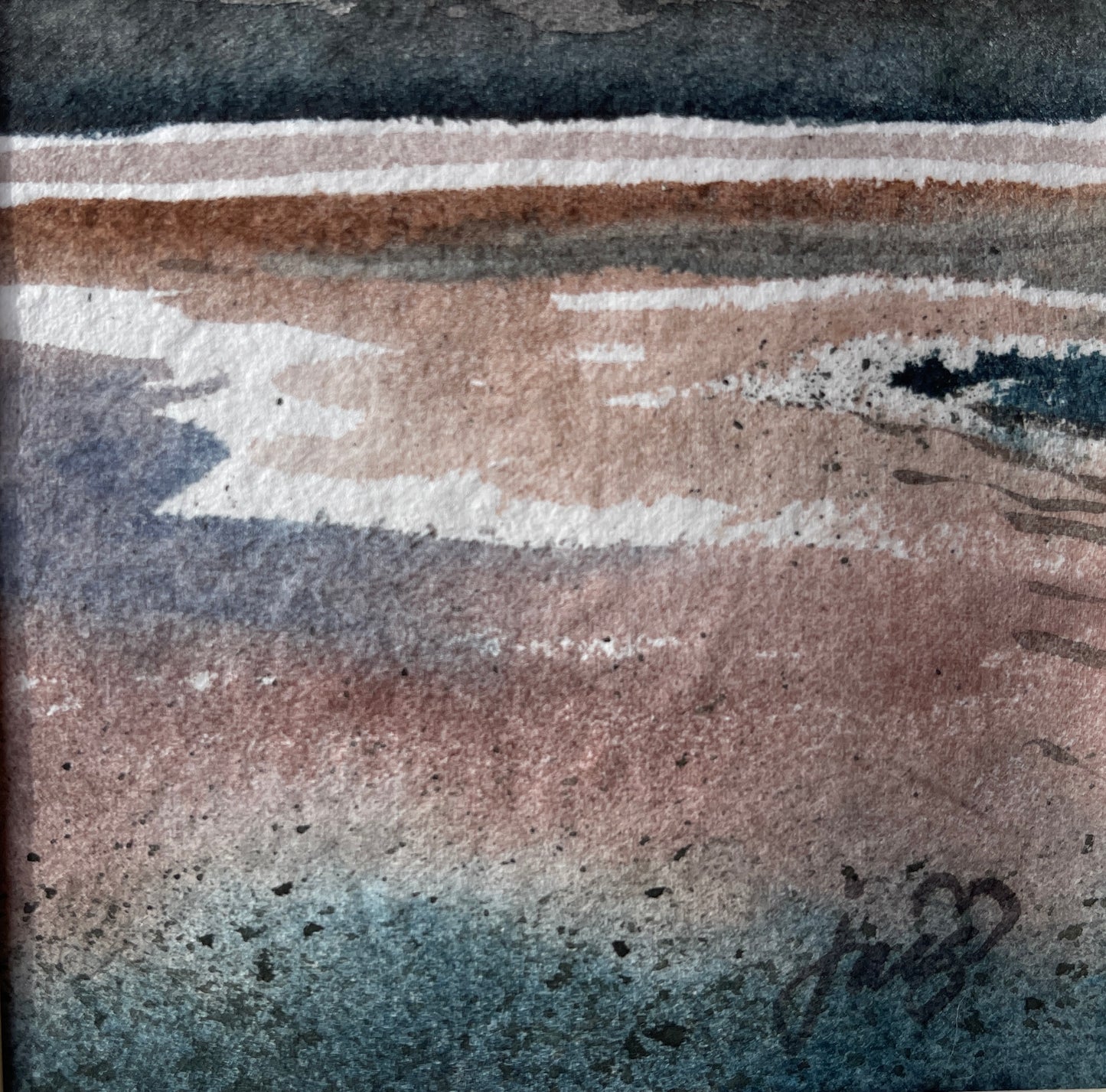 Jacs Waggett - watercolour art - August - Jacs Waggett