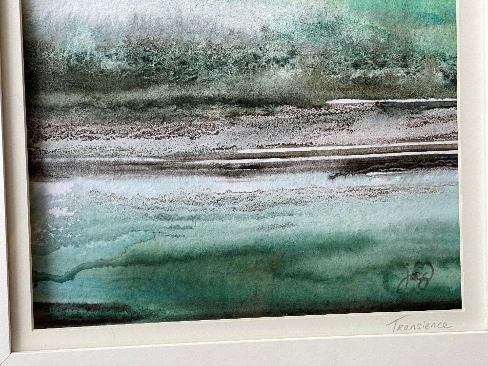 Jacs Waggett - abstract watercolour - Transient - Jacs Waggett