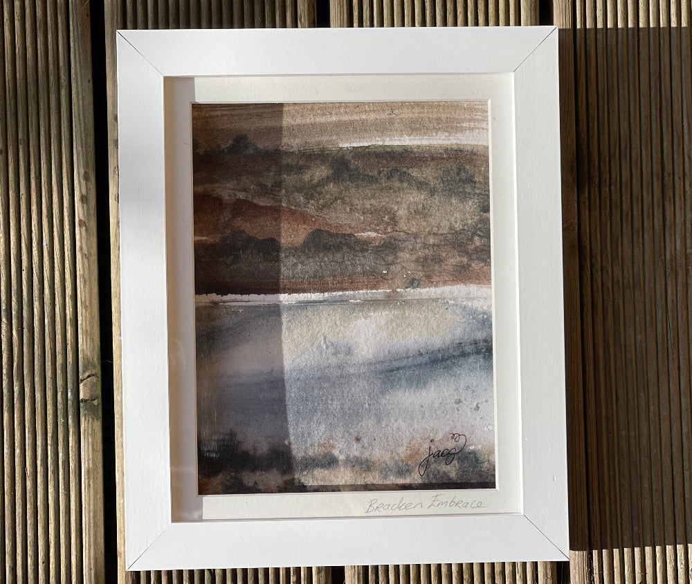 Jacs Waggett - watercolour art - Bracken Embrace - Jacs Waggett