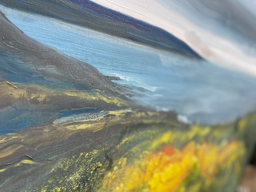 golden gorse by jacs waggett croyde landscape