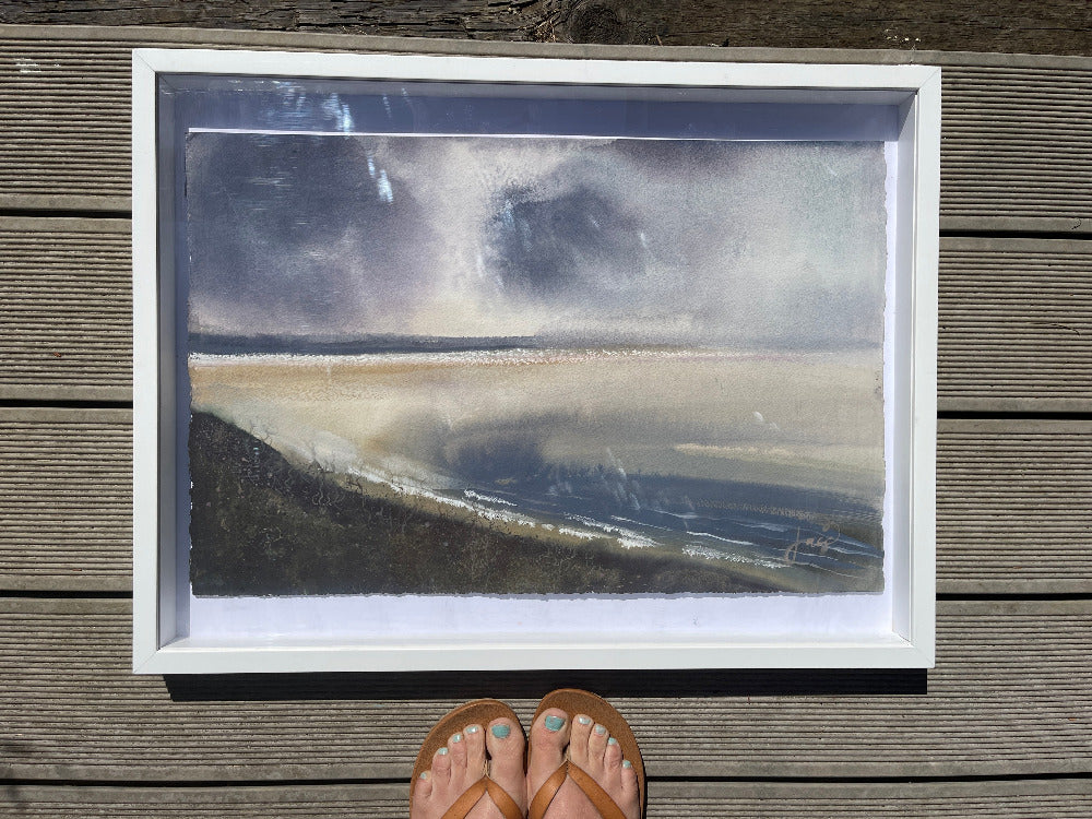 jacs waggett lilac tone watercolour saunton sands proportion
