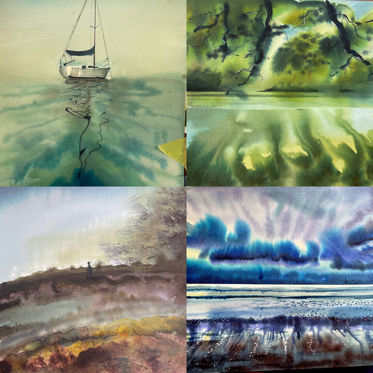 The Mesmerizing World of Watercolour Abstract Art: Exploring the Beauty of Fluid Expression