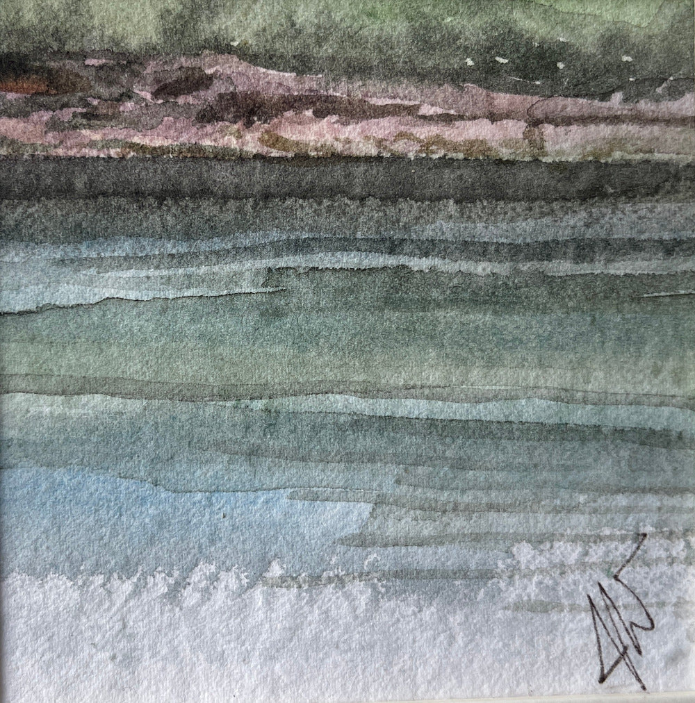 Jacs Waggett - abstract watercolour nature - March - Jacs Waggett