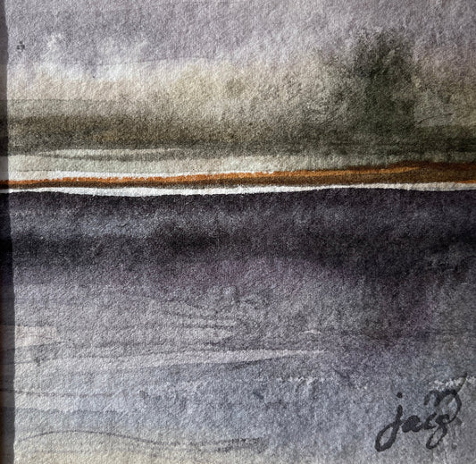 Jacs Waggett - abstract watercolour nature - June - Jacs Waggett