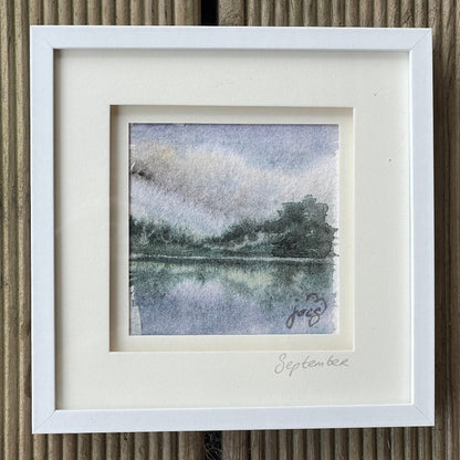 Jacs Waggett - abstract watercolour - September - Jacs Waggett