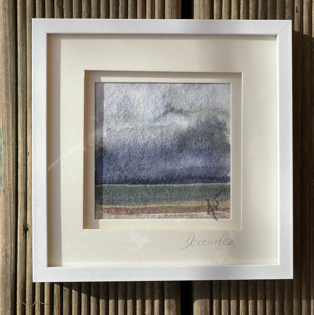 Jacs Waggett - abstract watercolour nature - December - Jacs Waggett