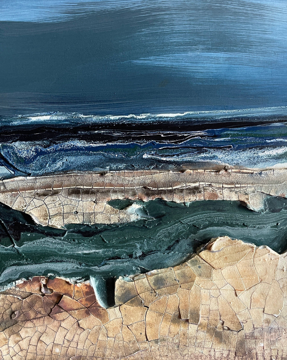 sea slip croyde painting