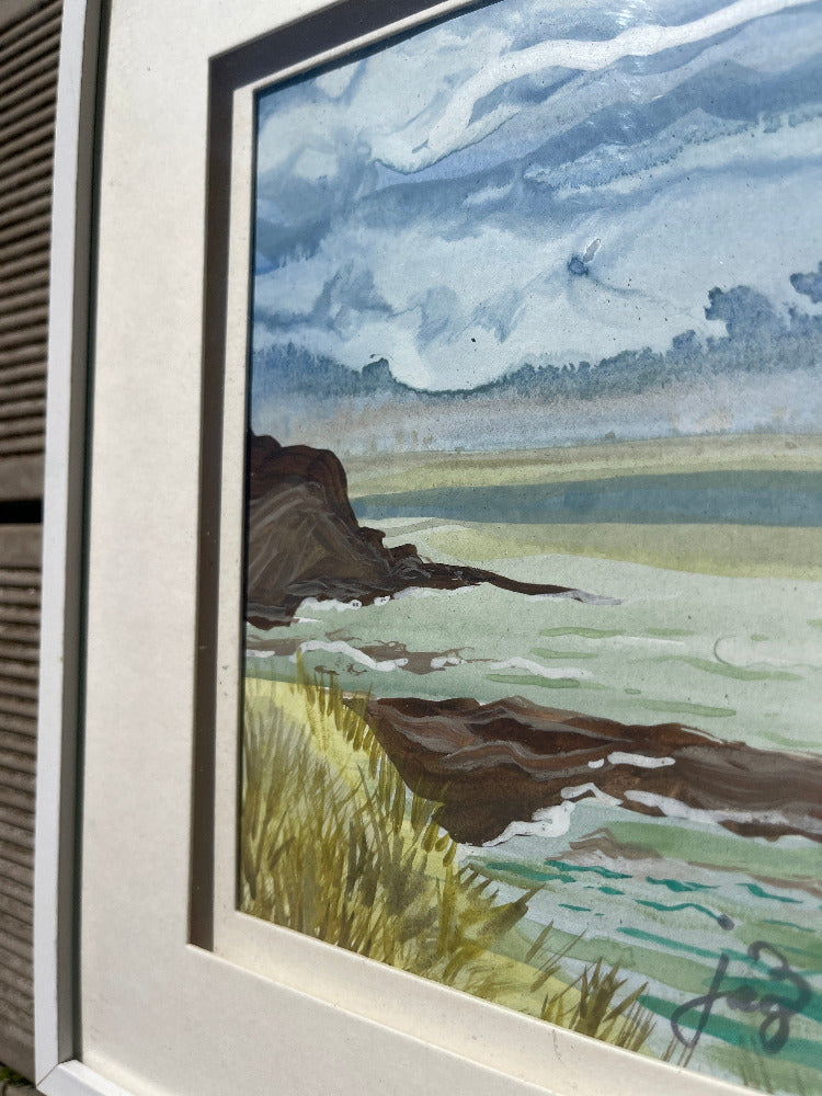 jacs waggett watercolour close up edge of the wild