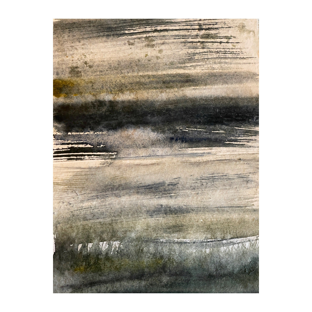 abstract watercolour river dart infinite vista