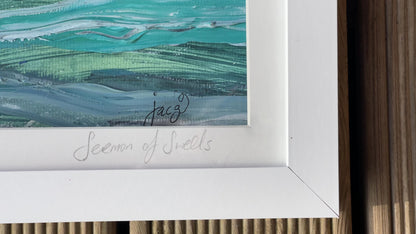 open sea sailing abstract art- Sermon of Swells