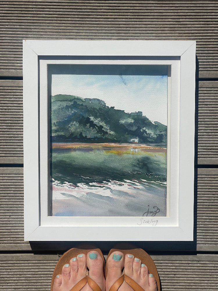 jacs waggett watercolour river dart greens main proportion