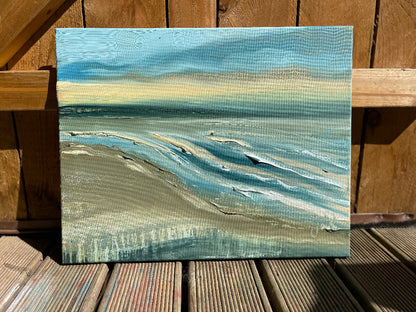 tide lines jacs waggett art saunton sands