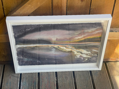 jacs waggett croyde bay twilight in frame and backdrop